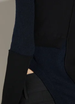 Panel Knit Sweater