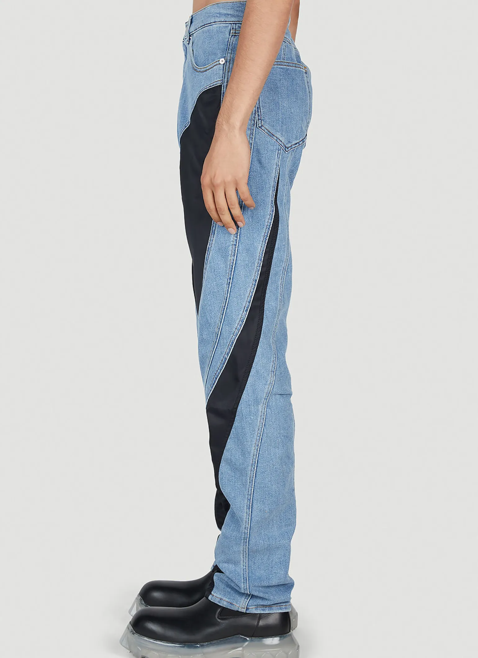 Panelled Jeans