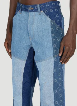 Panelled Jeans