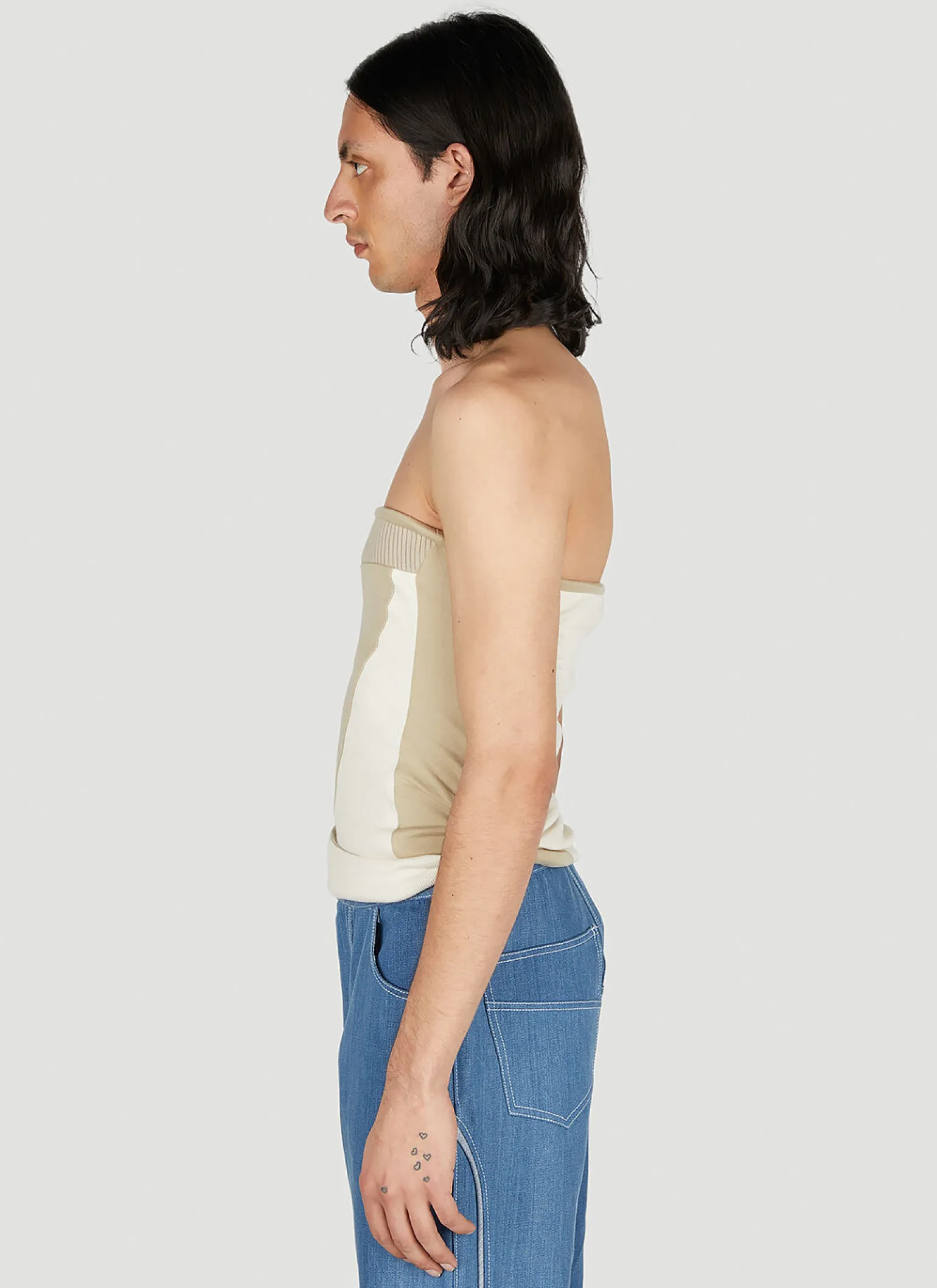 Panelled Tube Top
