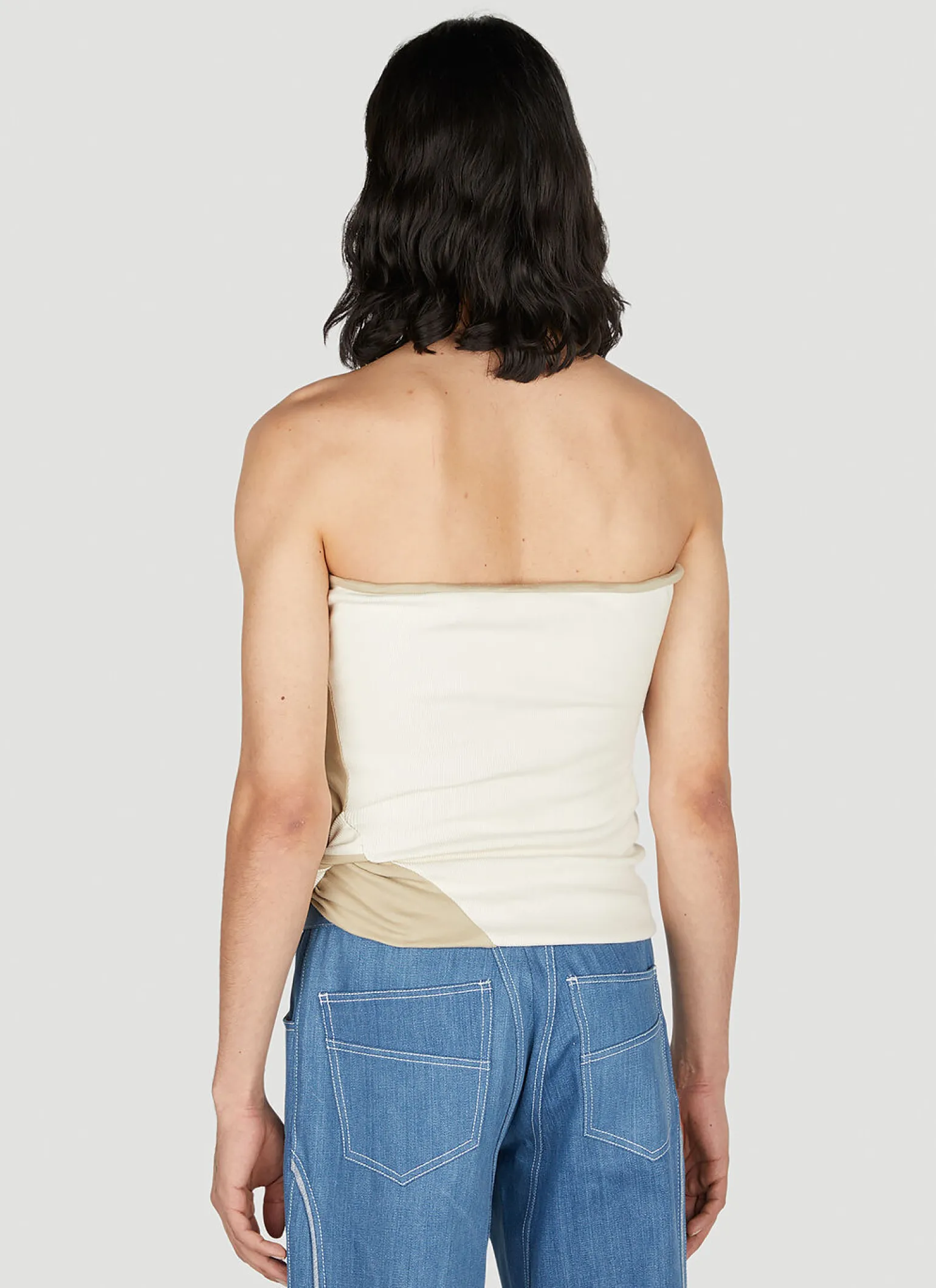 Panelled Tube Top