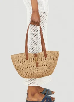 Panier Raffia Tote Bag