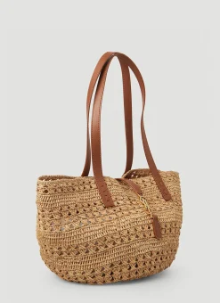 Panier Raffia Tote Bag