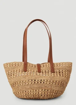 Panier Raffia Tote Bag
