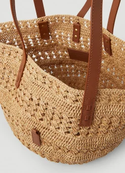 Panier Raffia Tote Bag