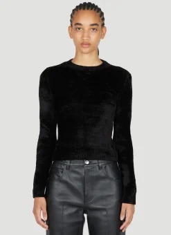 Panila Velour-Knit Sweater