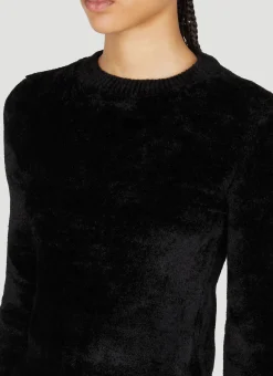 Panila Velour-Knit Sweater