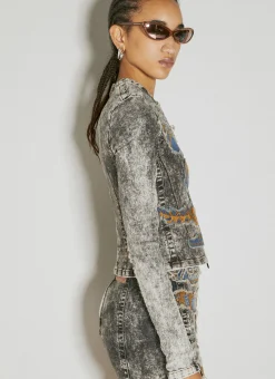 Paris' Best Patch Denim Jacket
