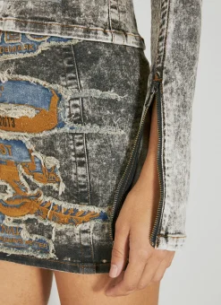 Paris' Best Patch Denim Jacket
