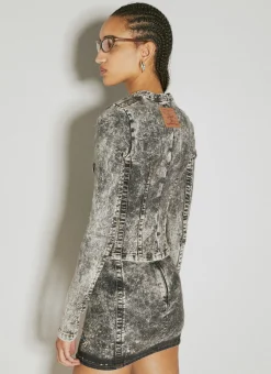 Paris' Best Patch Denim Jacket