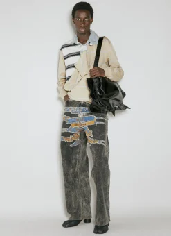 Paris' Best Patch Jeans