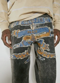 Paris' Best Patch Jeans
