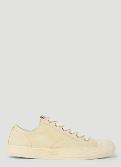 Past Sole Over Dye Low Top Sneakers
