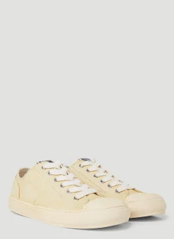 Past Sole Over Dye Low Top Sneakers