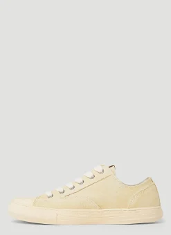 Past Sole Over Dye Low Top Sneakers