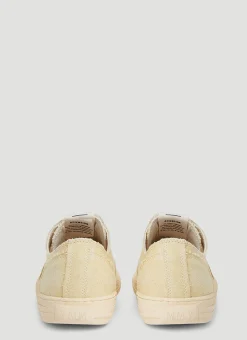 Past Sole Over Dye Low Top Sneakers