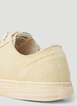 Past Sole Over Dye Low Top Sneakers