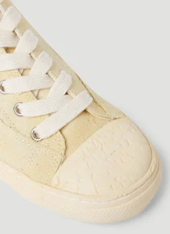 Past Sole Over Dye Low Top Sneakers
