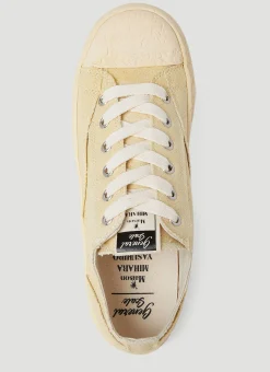 Past Sole Over Dye Low Top Sneakers