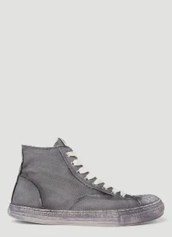Past Sole Overdyed High Top Sneakers