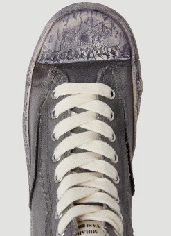 Past Sole Overdyed High Top Sneakers
