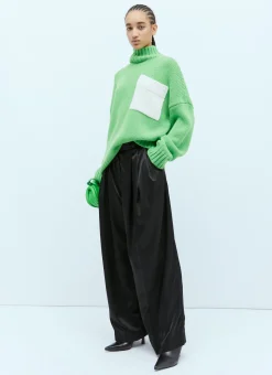 Patch Pocket Knit Sweater