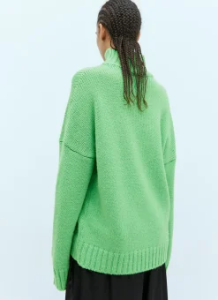 Patch Pocket Knit Sweater