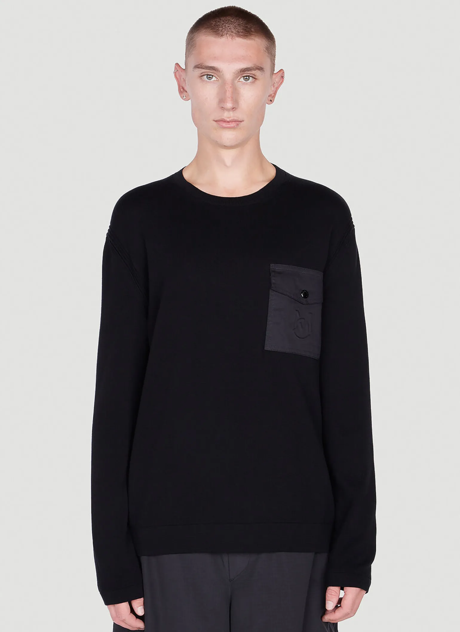 Patch Pocket Knit Top