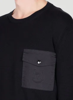 Patch Pocket Knit Top