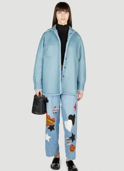 Patchwork Cropped Jeans