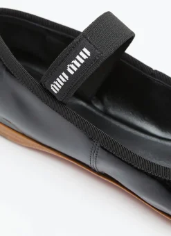Patent Leather Ballerina Flats