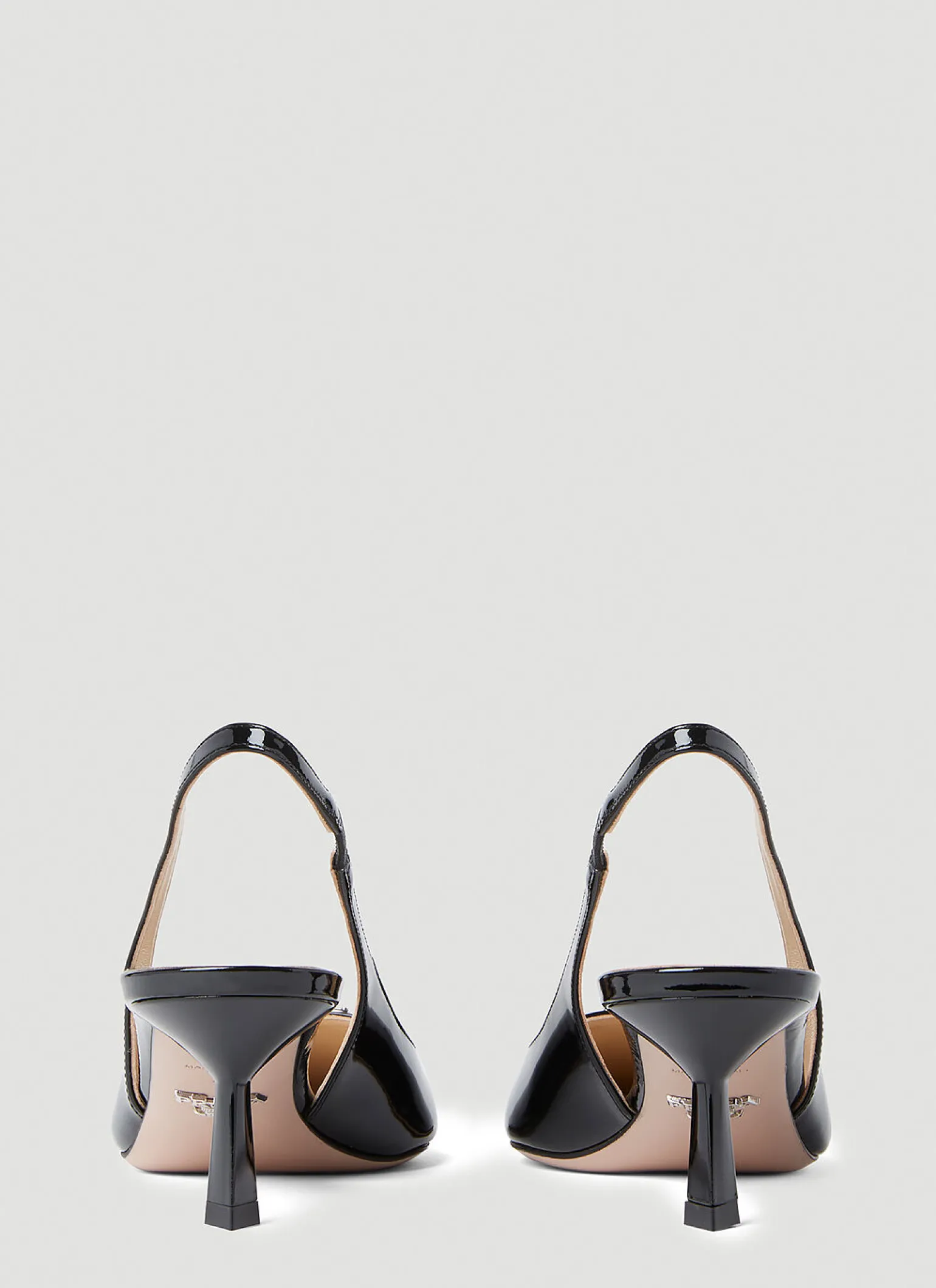 Patent Slingback Kitten Heels