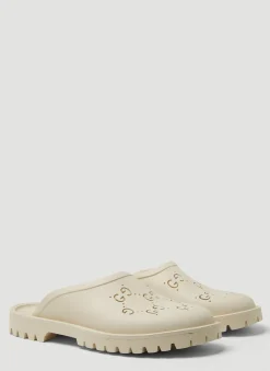 Perforated G Low Clogs