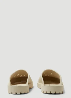 Perforated G Low Clogs