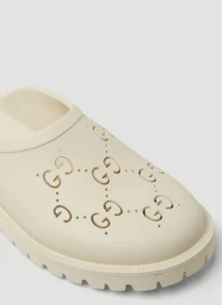 Perforated G Low Clogs
