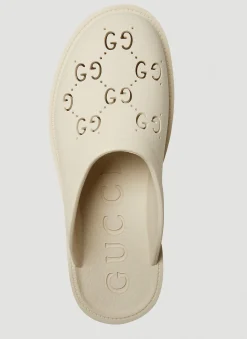 Perforated G Low Clogs