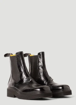 Pierced Chelsea Boots