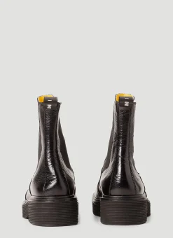 Pierced Chelsea Boots