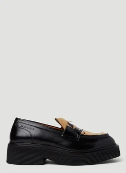 Pierced Hair Loafers