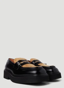 Pierced Hair Loafers