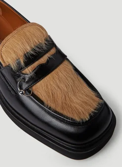 Pierced Hair Loafers