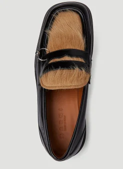 Pierced Hair Loafers