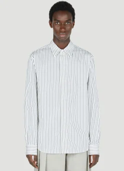 Pinstripe Poplin Shirt