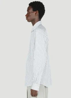 Pinstripe Poplin Shirt