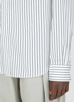 Pinstripe Poplin Shirt