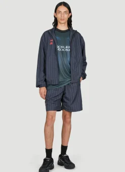 Pinstripe Shorts