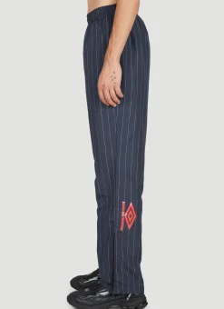 Pinstripe Track Pants