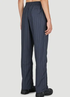 Pinstripe Track Pants