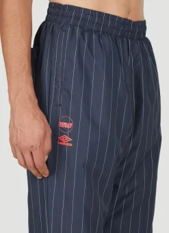 Pinstripe Track Pants