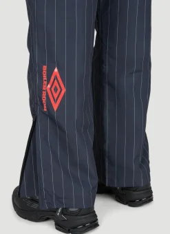 Pinstripe Track Pants